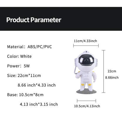 Standing Astronaut LED Projector